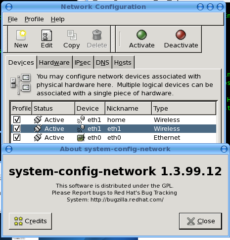 system-config-network